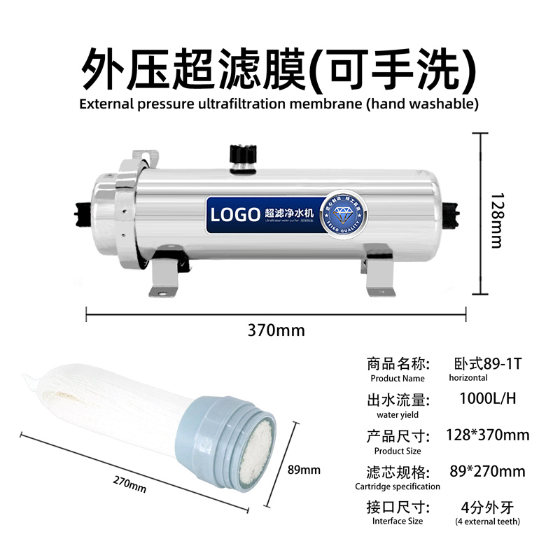 STAINLESS STEEL HORIZONTAL